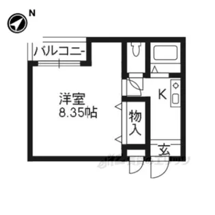 ピュアもとまち【2階】の間取り