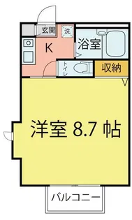 カーサ宮千代【2階】の間取り