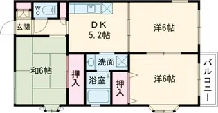 シュトラール弐番館【1階】の間取り