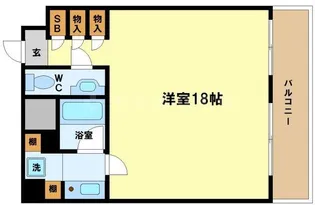 内外うつぼビル【10階】の間取り