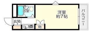 アメニティ塚口【3階】の間取り