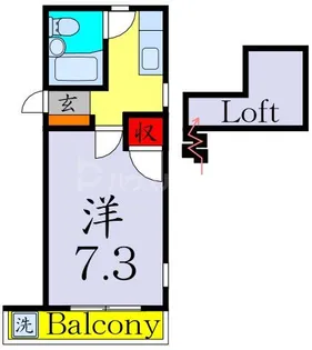 コエル第三ビル【3階】の間取り