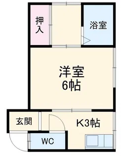 大黒荘【2階】の間取り