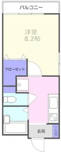 ライフピアハラ【3階】の間取り