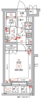 セジョリ横浜鶴見【3階】の間取り