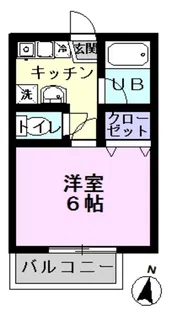 ティフォージ松戸【1階】の間取り