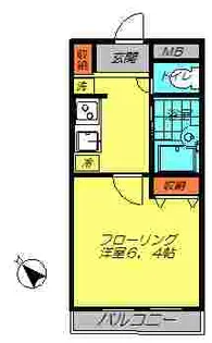 クランベリーコート【1階】の間取り