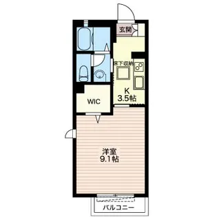 リバーサイドつくばII【2階】の間取り