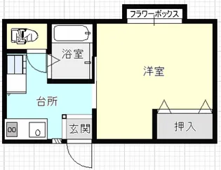 トムハウス【1階】の間取り