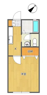 オレンジコ-ト【1階】の間取り