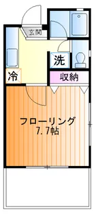 ピアシティナカムラII【2階】の間取り