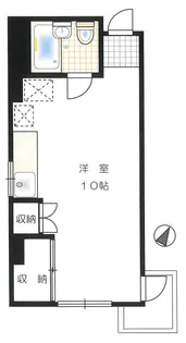 岩本コンパウンド【5階】の間取り