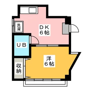 神谷ハイツ【2階】の間取り