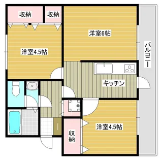 フロンティア葉山【3階】の間取り