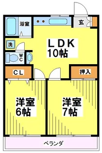 東京都狛江市和泉本町4【マンション】の間取り