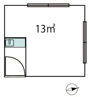 東京都渋谷区東2【アパート】の間取り