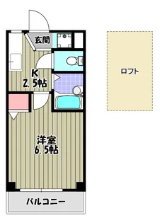 須賀O・K・Iハウス【2階】の間取り