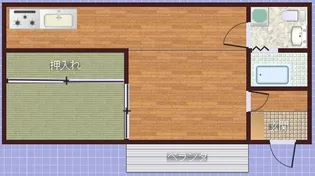 コーポシャングリラ【3階】の間取り