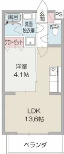 クイーンヒルズ【3階】の間取り