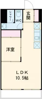 中野住研コーポ【5階】の間取り