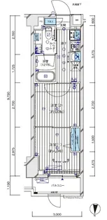 メインステージ本蓮沼【1階】の間取り