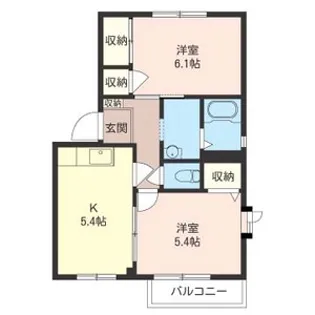 コトーカブト【2階】の間取り