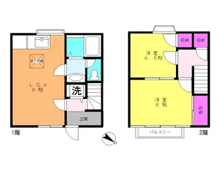 神奈川県横浜市青葉区あかね台1【一戸建】の間取り