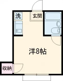 ミヤビハイツ【2階】の間取り