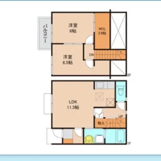 エンダオウ【1階】の間取り