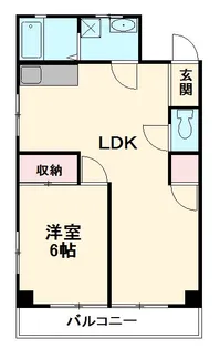 寺尾ビル【2階】の間取り