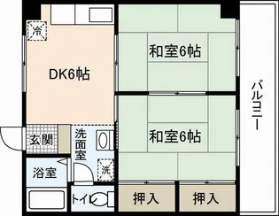アーベルパートI【3階】の間取り