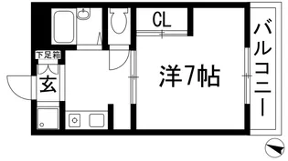 コートアゼリア【2階】の間取り