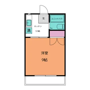 ベルビーハイツ【2階】の間取り