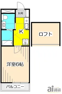 東京都小金井市貫井南町4【アパート】の間取り
