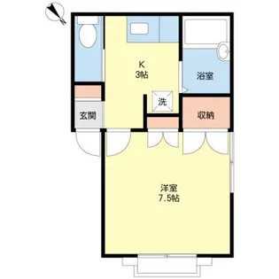 メアリーズハウス【1階】の間取り