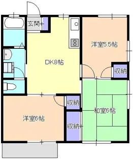 ベルウェンディ【2階】の間取り