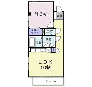 愛知県名古屋市千種区天満通1【アパート】の間取り