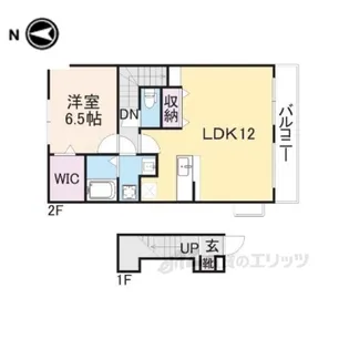 グランエスポワール【2階】の間取り