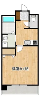 熊本県熊本市中央区新町2【マンション】の間取り