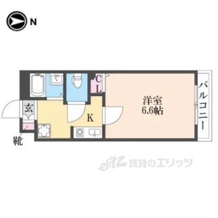 セントラル1501【3階】の間取り