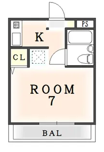 徳島県阿南市日開野町中居内【アパート】の間取り