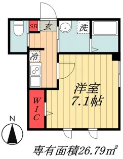 千葉県市川市八幡4【マンション】の間取り