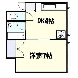 山陽マンション【2階】の間取り