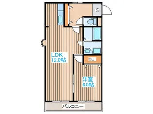 コンフォールUEMATSUII【1階】の間取り