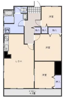 竹村ビル【2階】の間取り