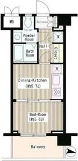 東京都杉並区堀ノ内2【マンション】の間取り