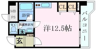 サンプラザ金山【8階】の間取り