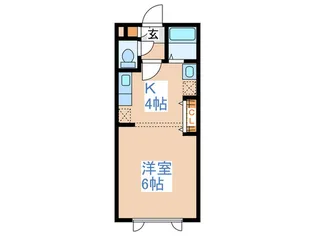 グレ-スパ-ク【4階】の間取り