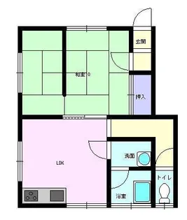 フローレンスハイツV【2階】の間取り