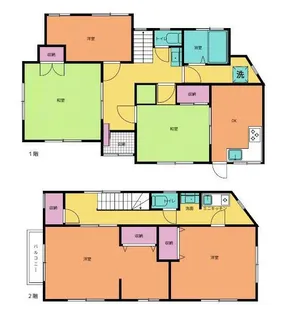 東京都渋谷区本町5【一戸建】の間取り